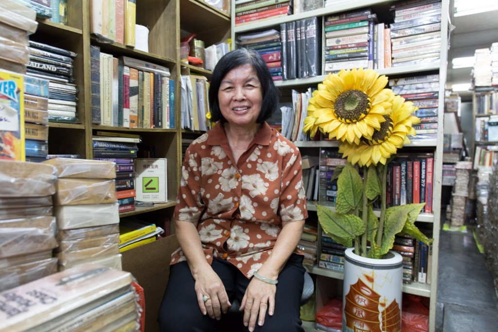 Chow Siow Chin, bookworm and librarian at Junk Book Store
